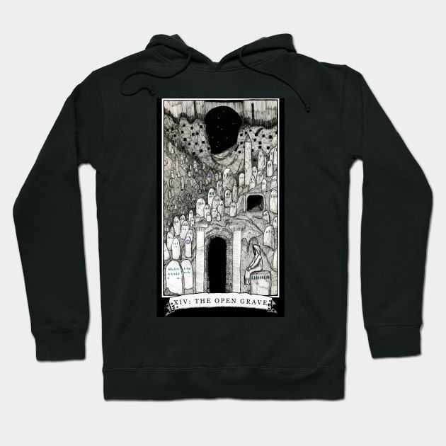 The Open Grave - The Tarot Restless Hoodie by WinslowDumaine